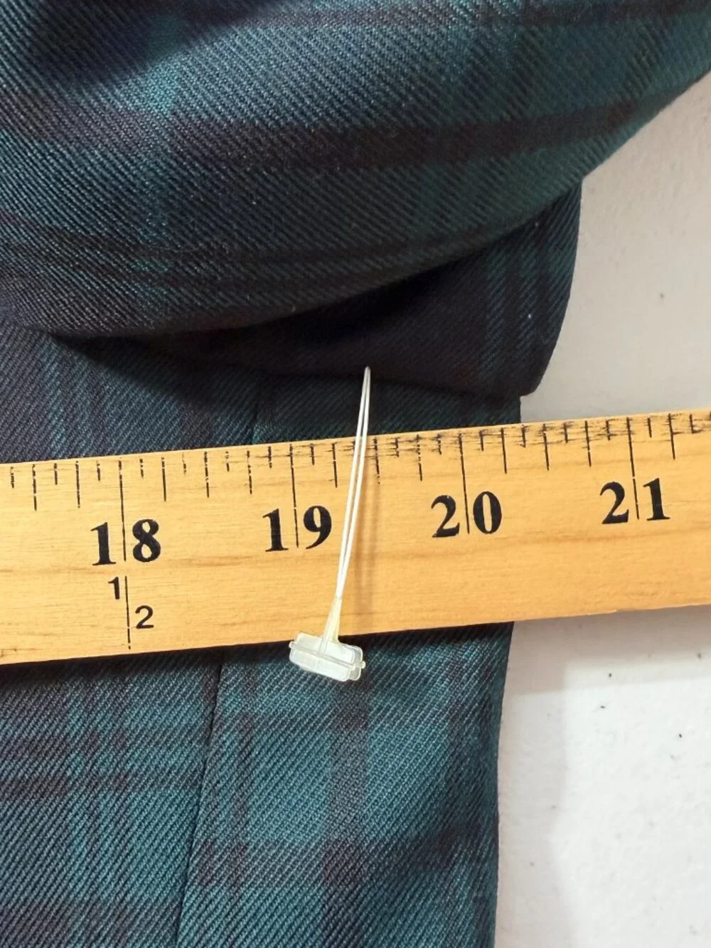 Formal Specialists Ltd Vge Black Watch Tartan Wool Blend Tuxedo Jacket 38S NWOT
